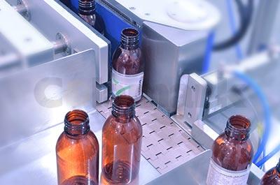 立式圓瓶智能貼標(biāo)機