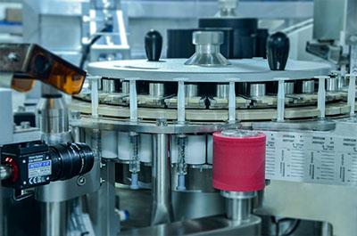 預灌封針管扭桿智能貼標機