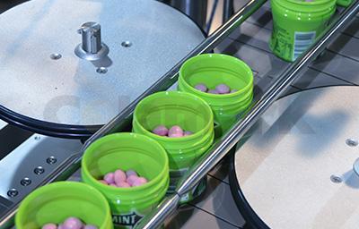 自動糖果數(shù)粒瓶裝線