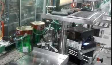 熱烈祝賀應(yīng)用于國內(nèi)知名企業(yè)生產(chǎn)線的圓周定位貼標(biāo)機(jī)安裝圓滿完工