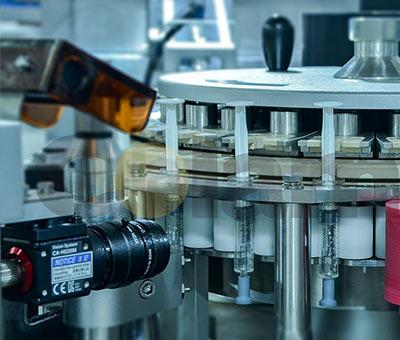 新一代預灌封針管扭桿智能貼標機