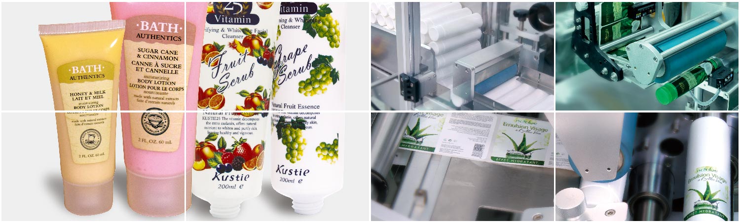 軟管貼標(biāo)機(jī)廠家,軟管貼標(biāo)視頻